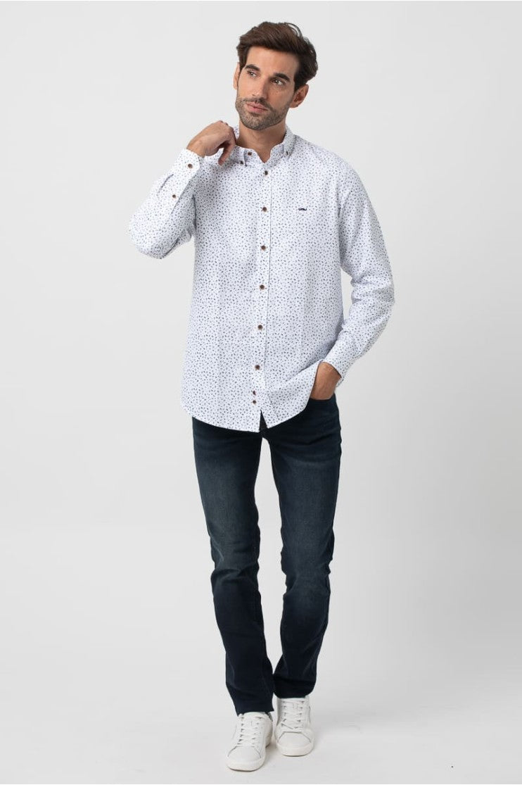 Camisa estampada s/ Andorra