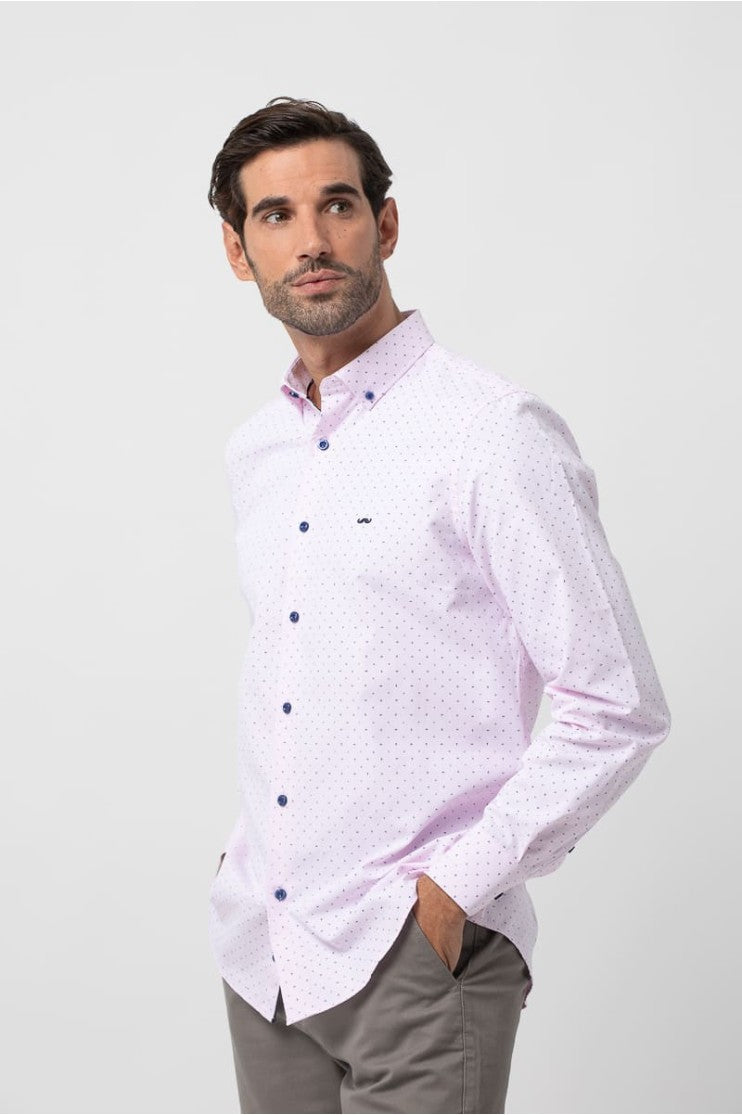 Camisa estampada s/ Chelin