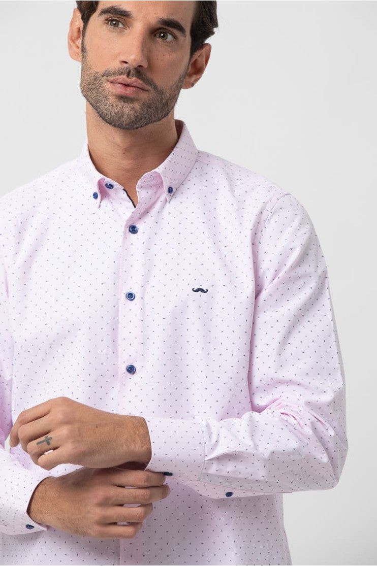 Camisa estampada s/ Chelin