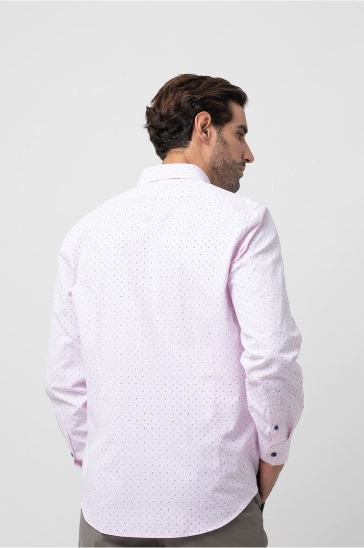 Camisa estampada s/ Chelin
