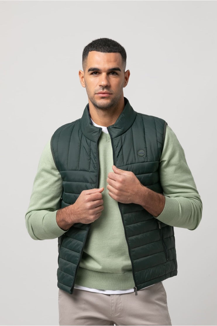 Chaleco nylon s/ aman