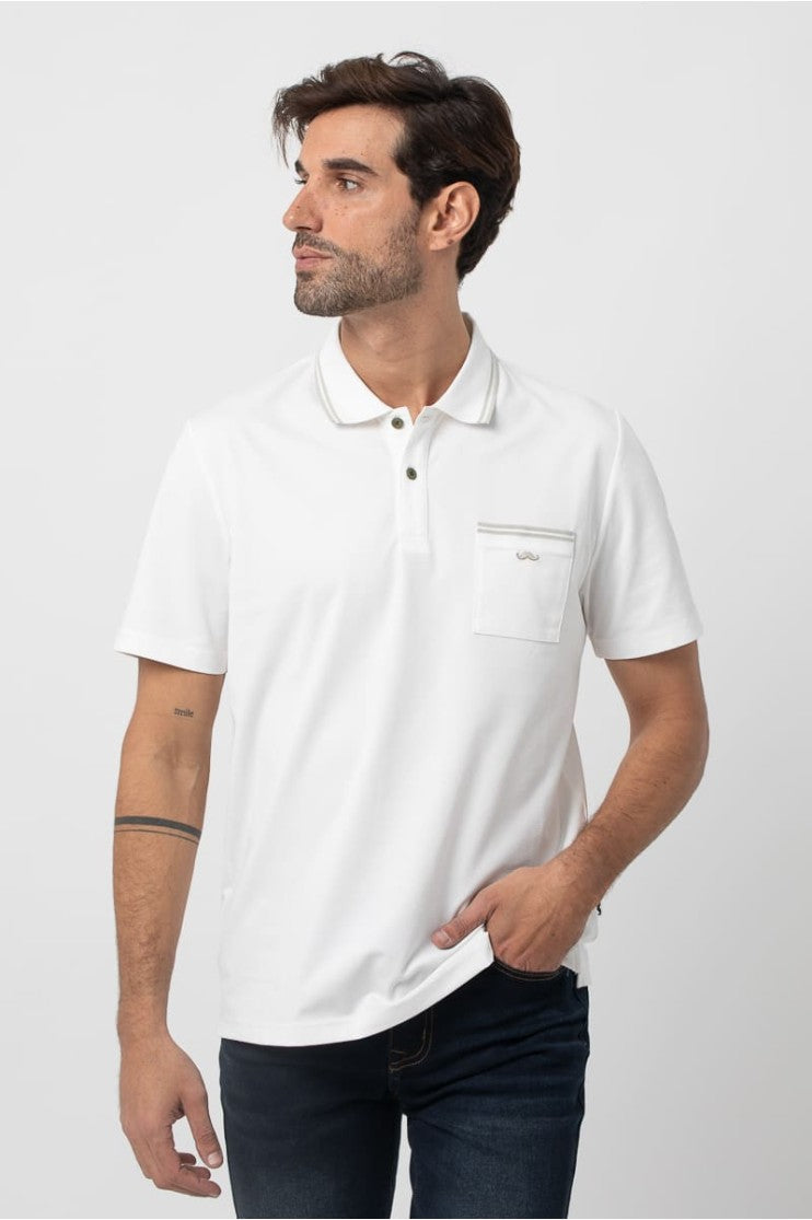 Polo m/c con bolsillo s/ Escocia Outlet