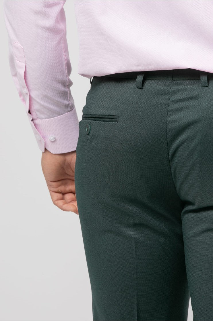 Pantalon vestir s/ menta outlet