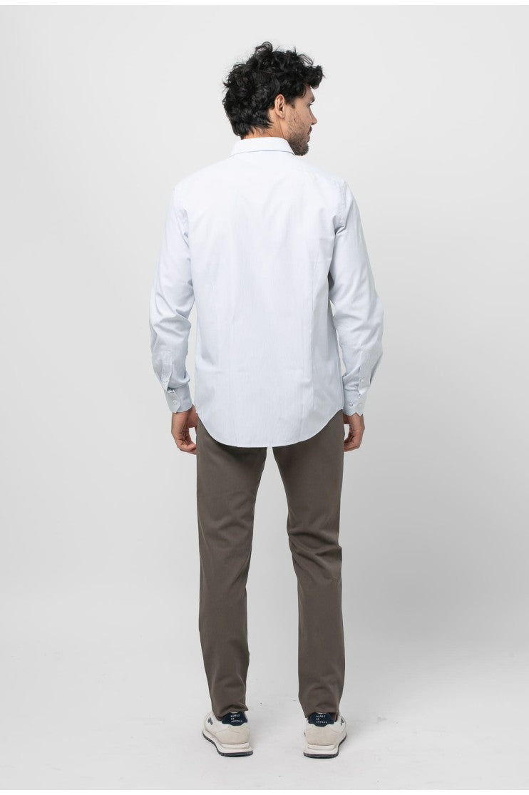 Camisa rayas s/ flamenco
