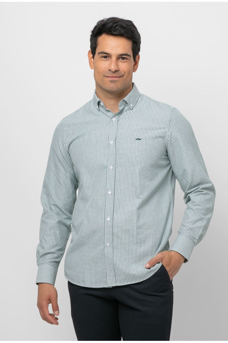 Camisa sport cuadro s/ enole