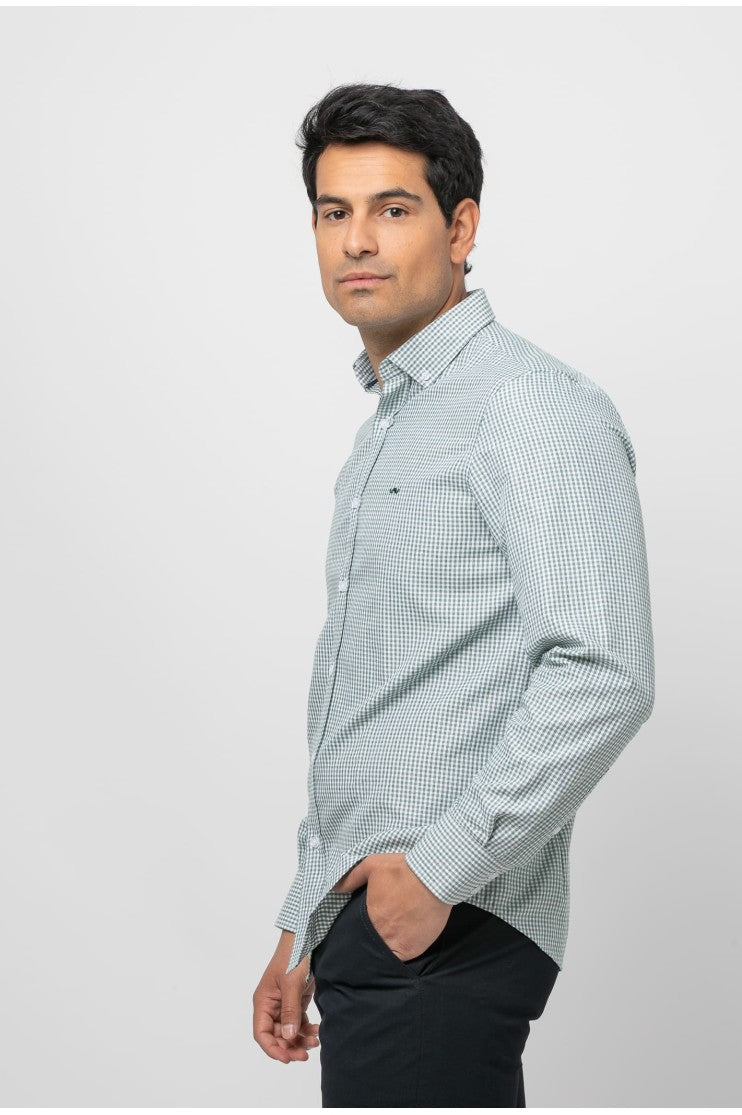 Camisa sport cuadro s/ enole