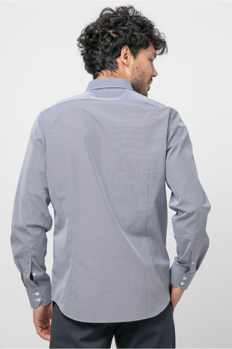 Camisa sport cuadro s/ Col Outlet