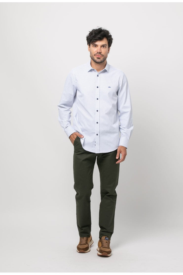 Camisa estampada s/ coda