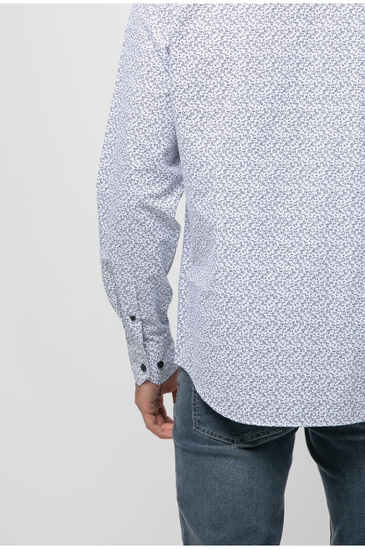 Camisa estampada s/ fermata