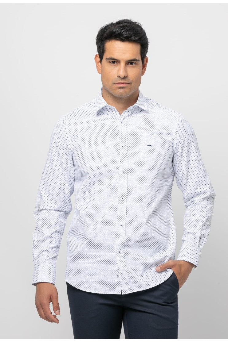 Camisa estampada s/ fito