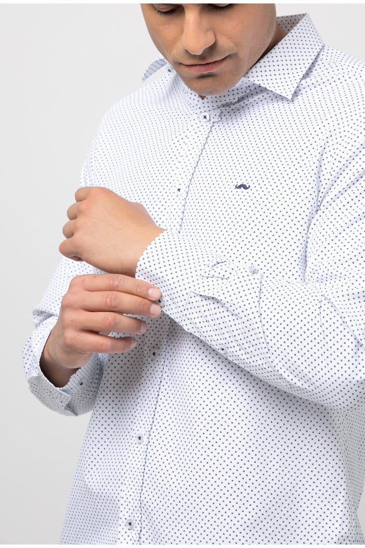 Camisa estampada s/ fito