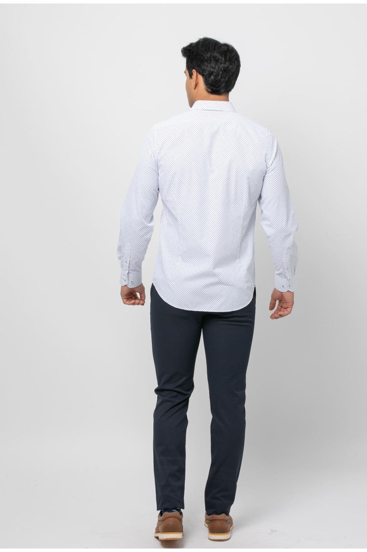 Camisa estampada s/ fito