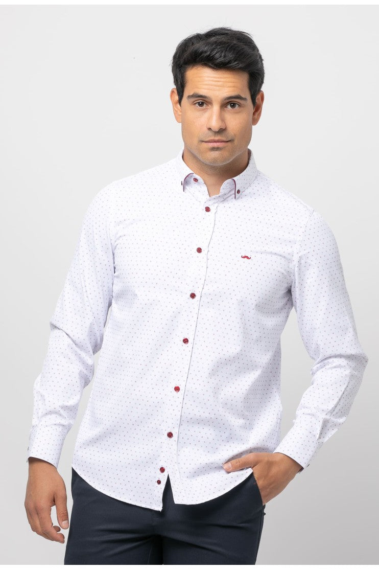 Camisa estampada s/ jude
