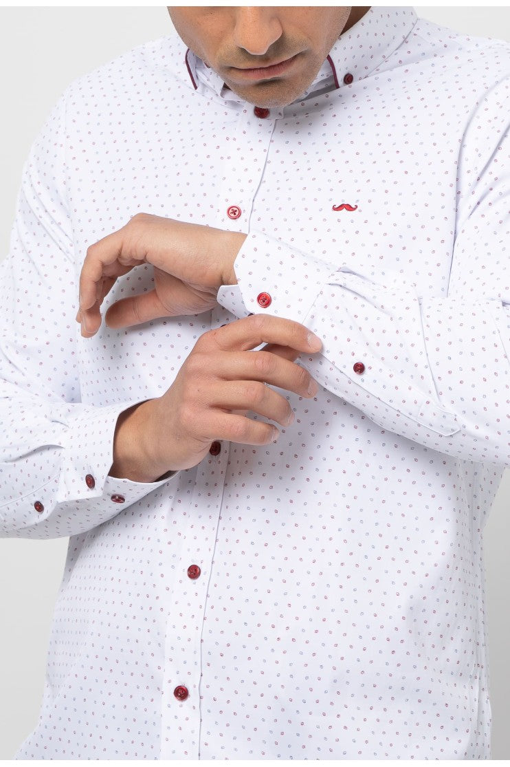 Camisa estampada s/ jude