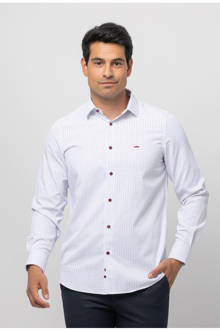 Camisa estampada s/ merengue