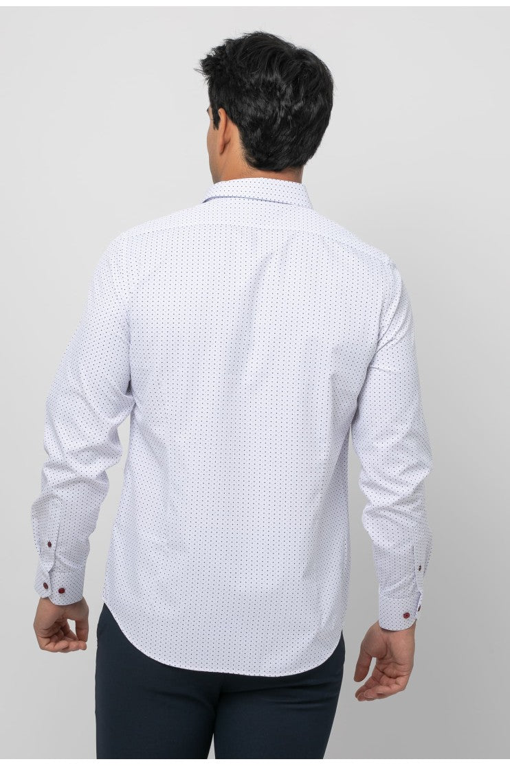 Camisa estampada s/ merengue