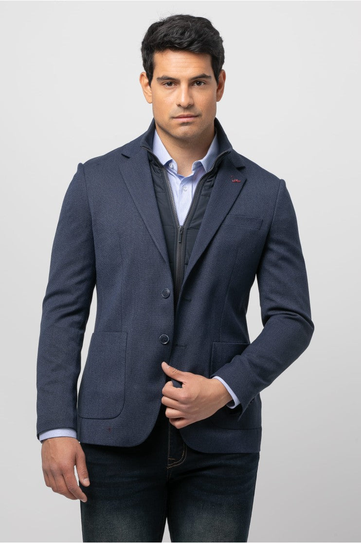 Americana pecherin azul s/ Dige outlet