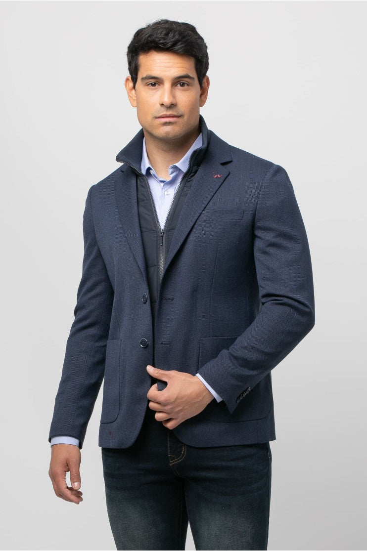 Americana pecherin azul s/ Dige