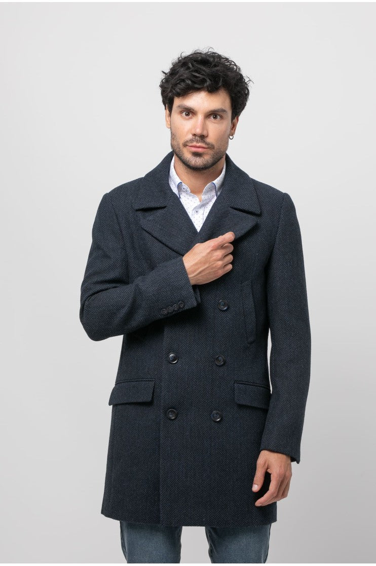 Abrigo cruzado s/ ukelele