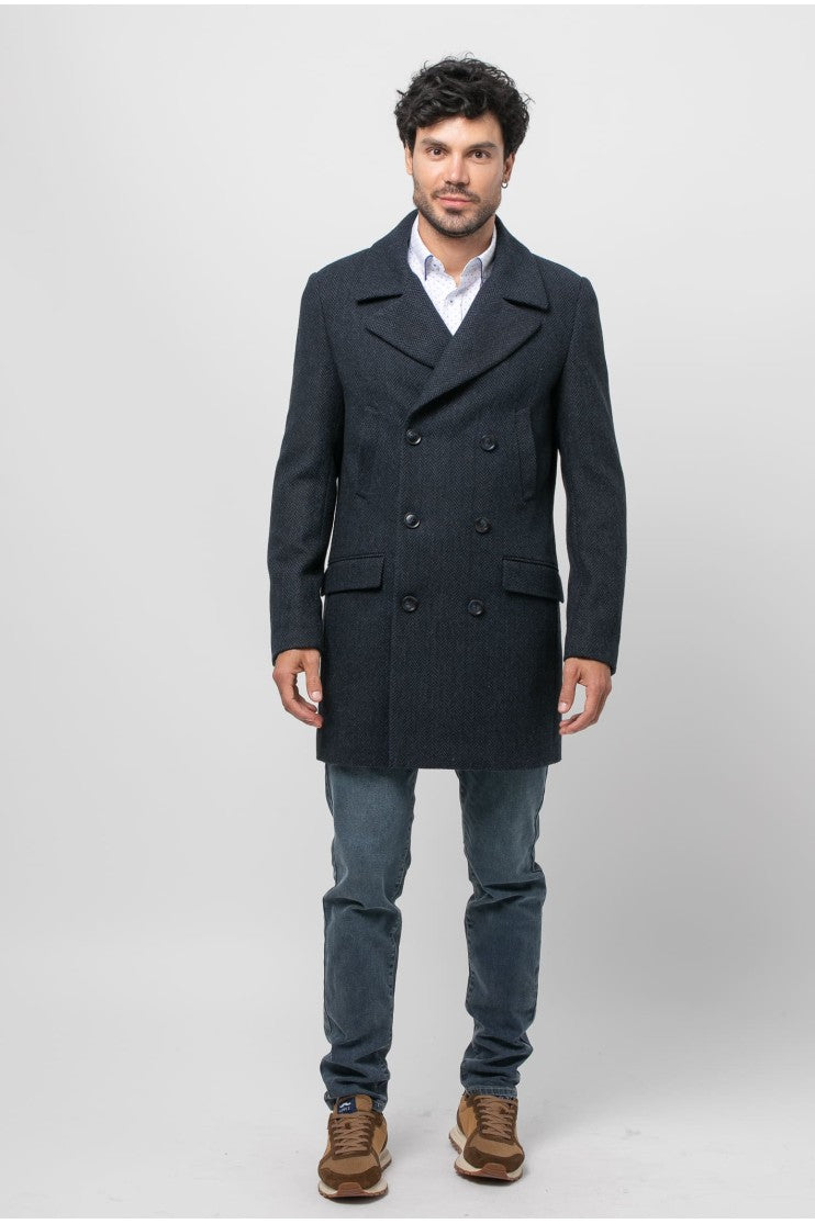 Abrigo cruzado s/ ukelele