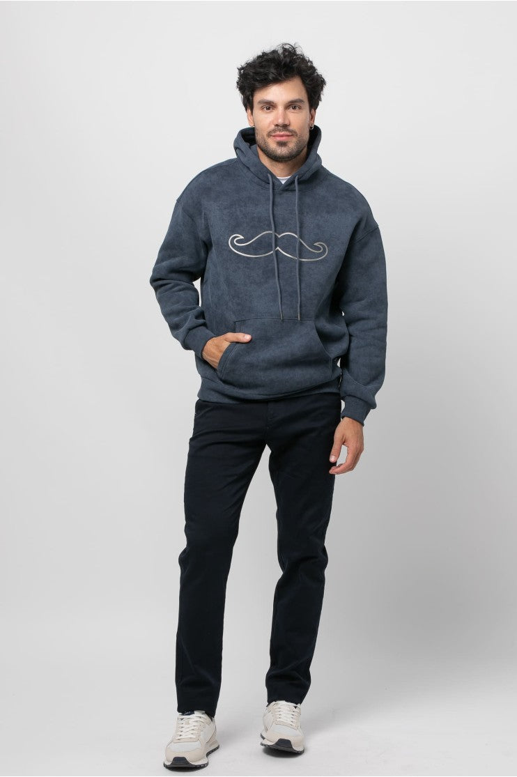 Sudadera desgastada s/ afro