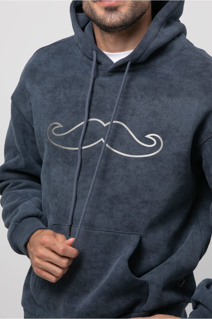 Sudadera desgastada s/ afro