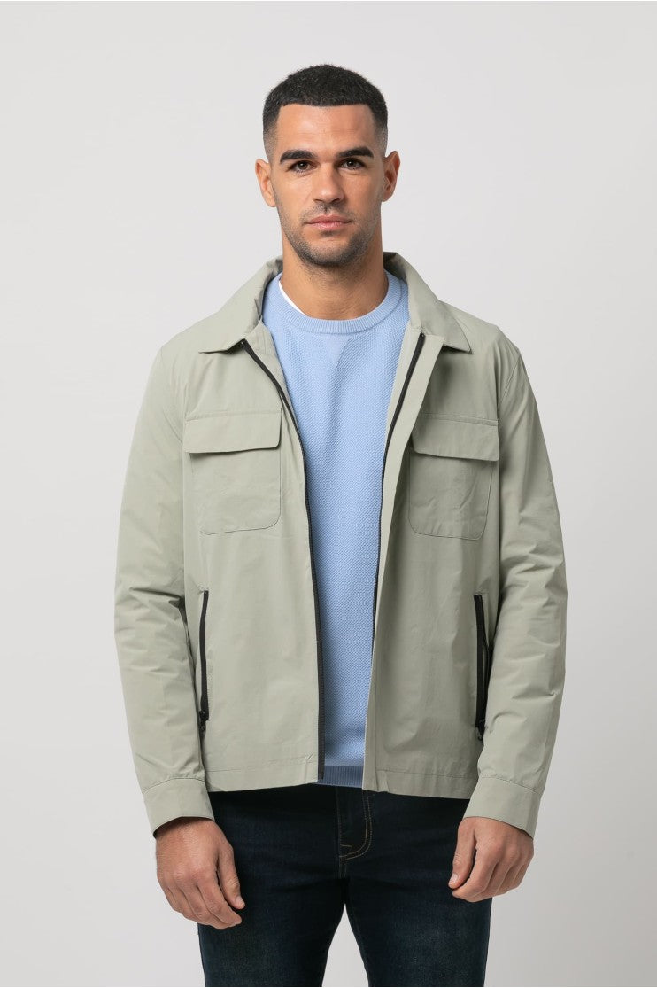 Parka con bolsillos s/ orfebre