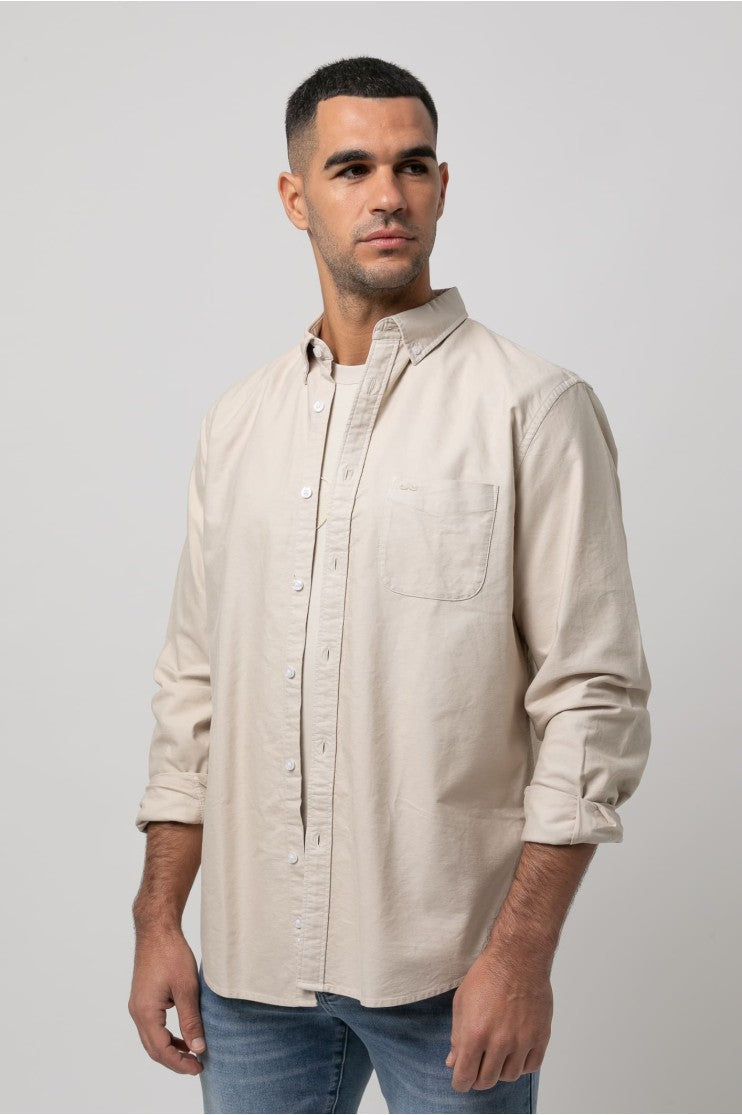 Camisa sport lisa s/ pintor