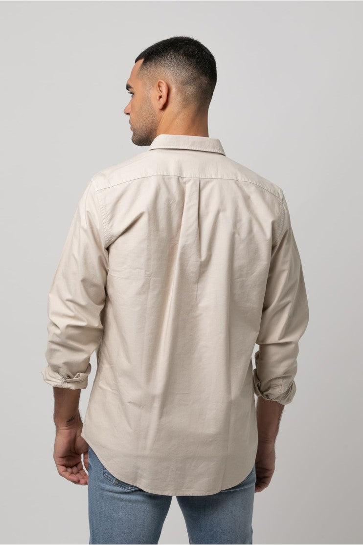 Camisa sport lisa s/ pintor