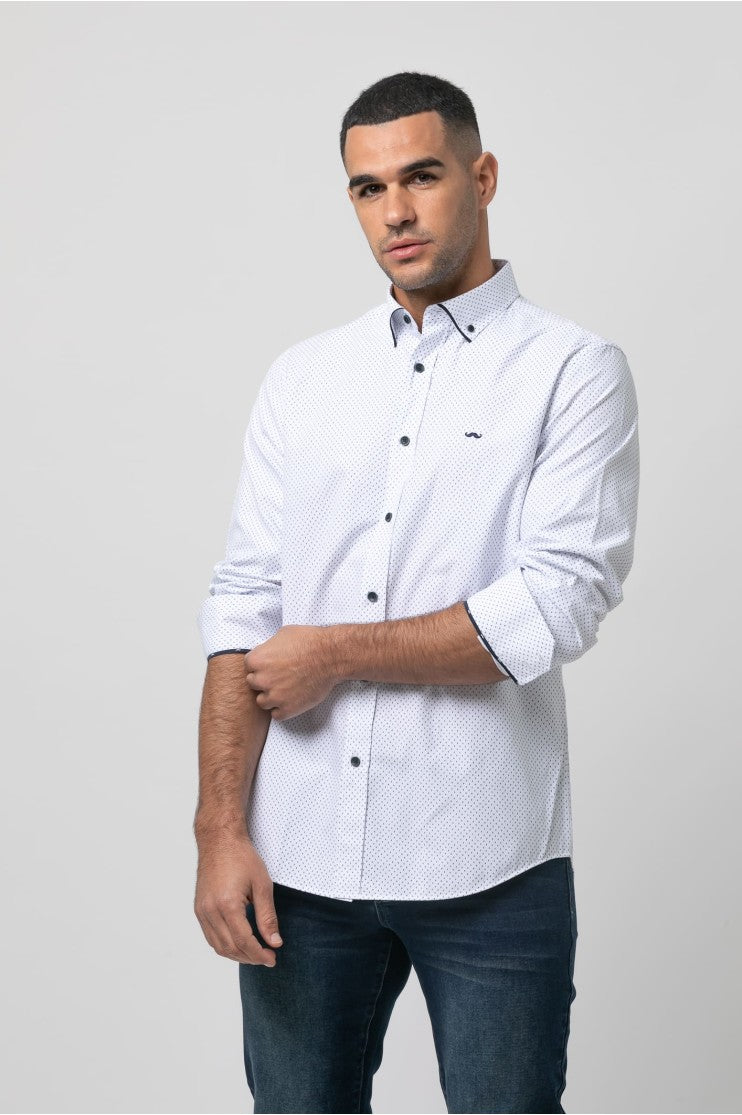 Camisa estampada s/ emisario