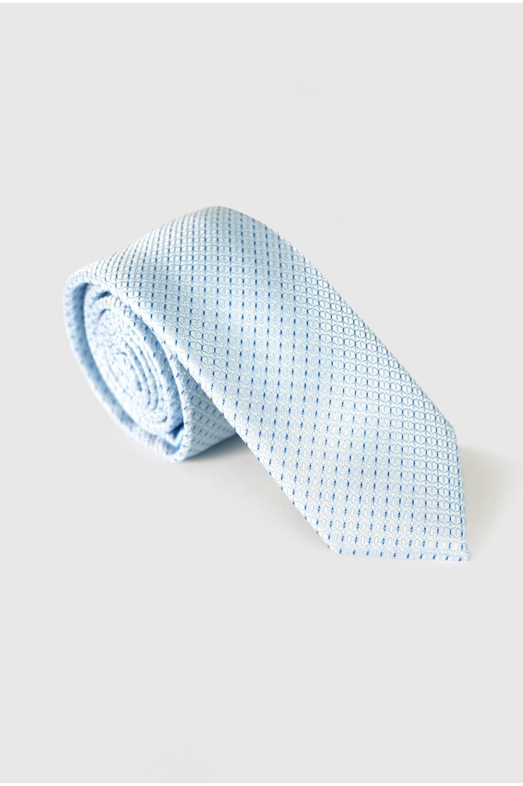 Corbata estrecha falso liso