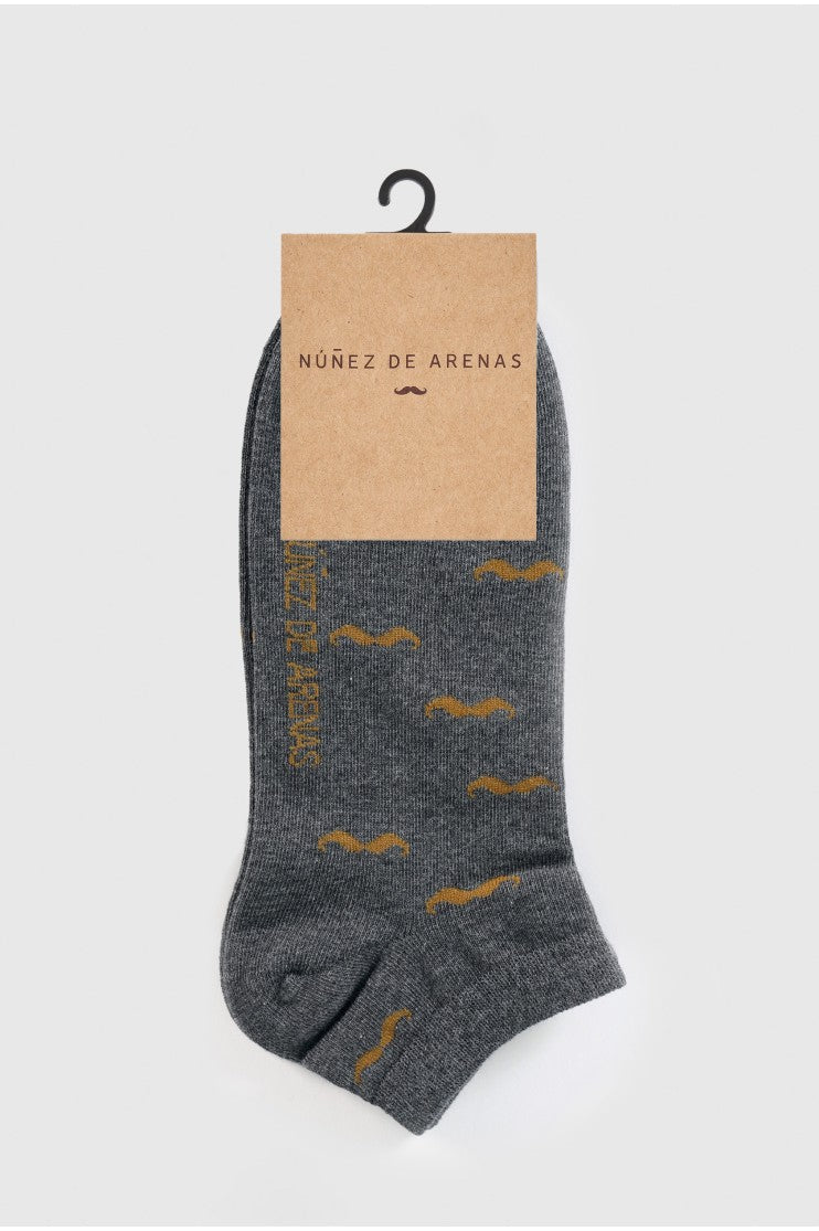 Calcetines cortos bigote