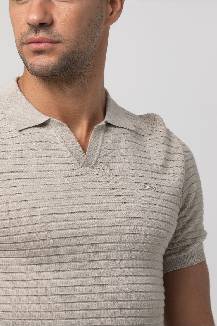 Polo de punto m/c s/ muletero