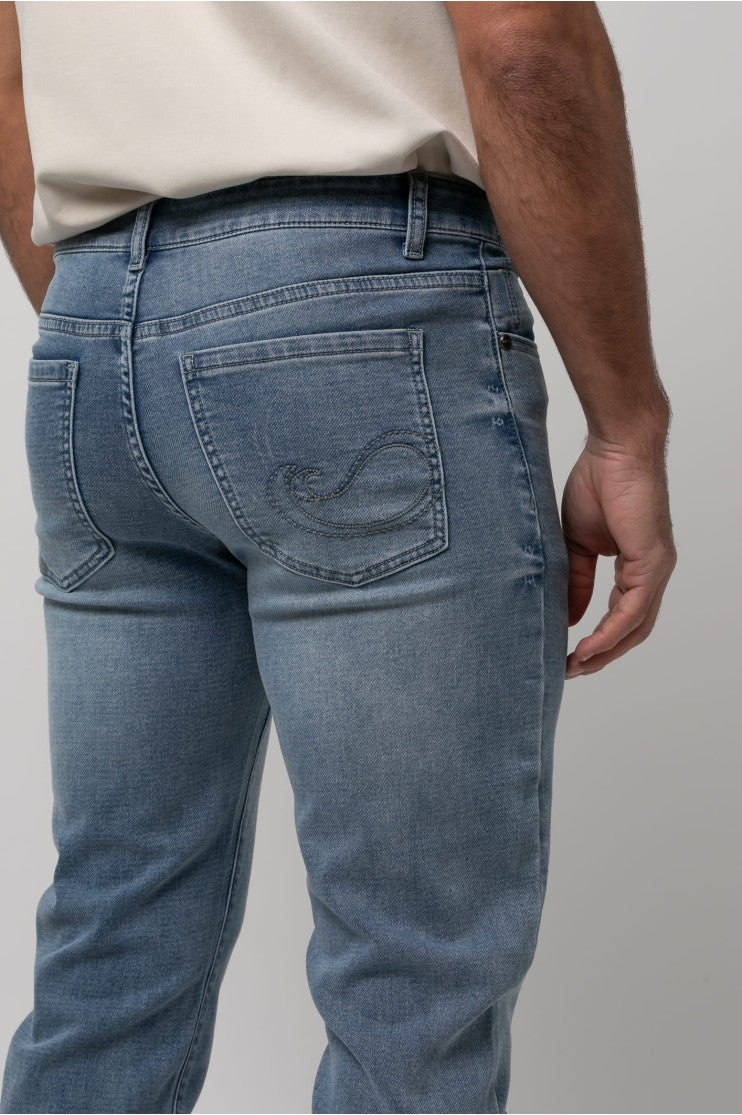 Pantalon denim s/ guardia