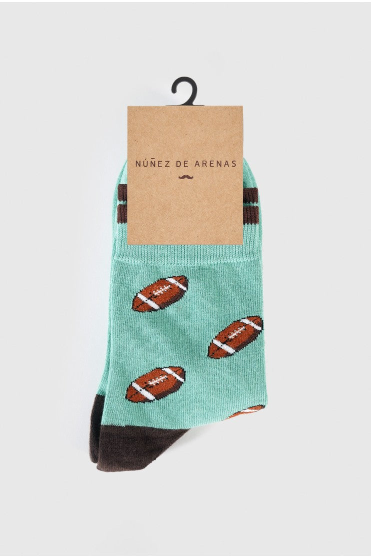 Calcetines rugby s/ blanca