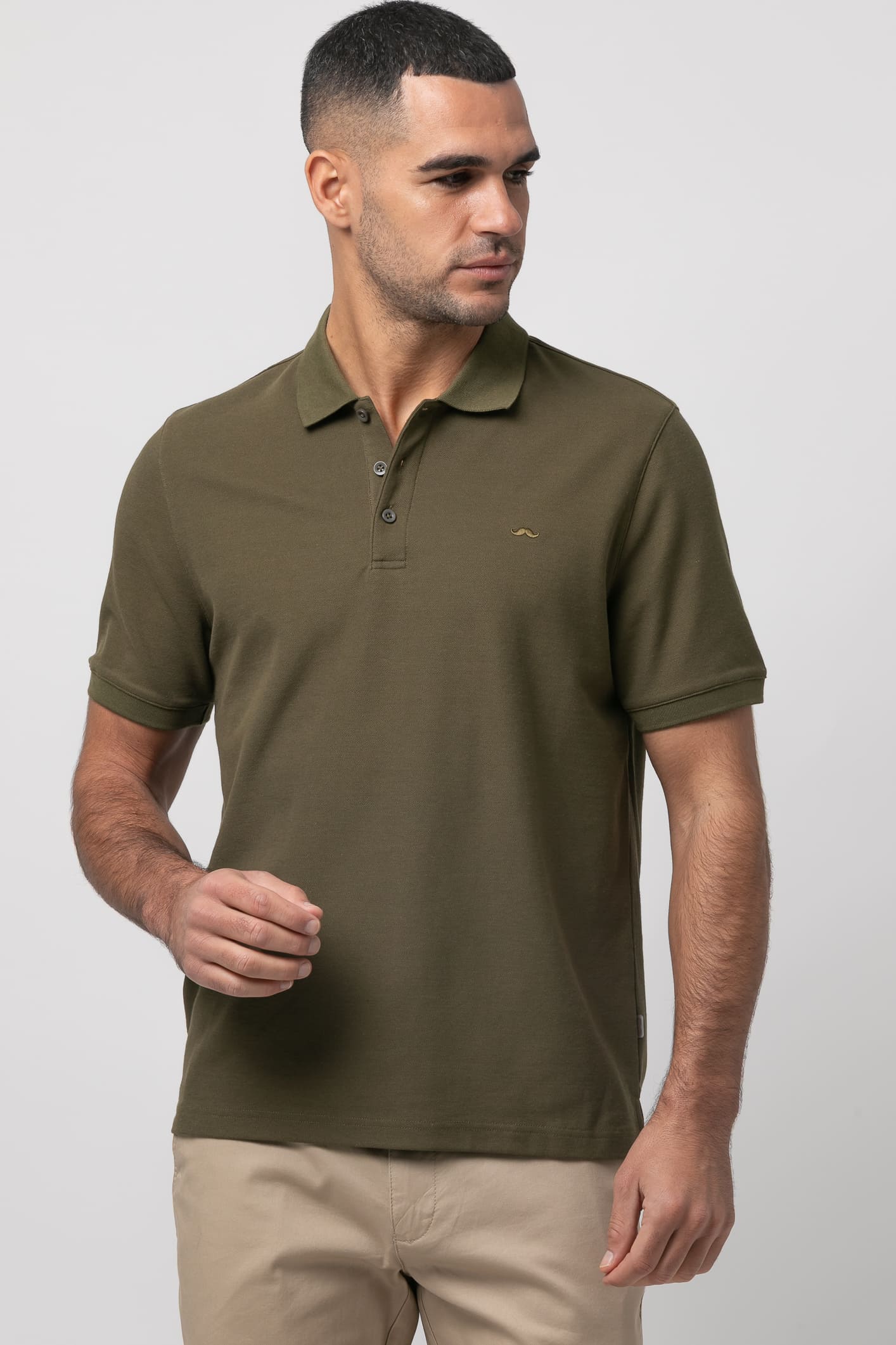 Polo m/c liso básico s/ Formentera