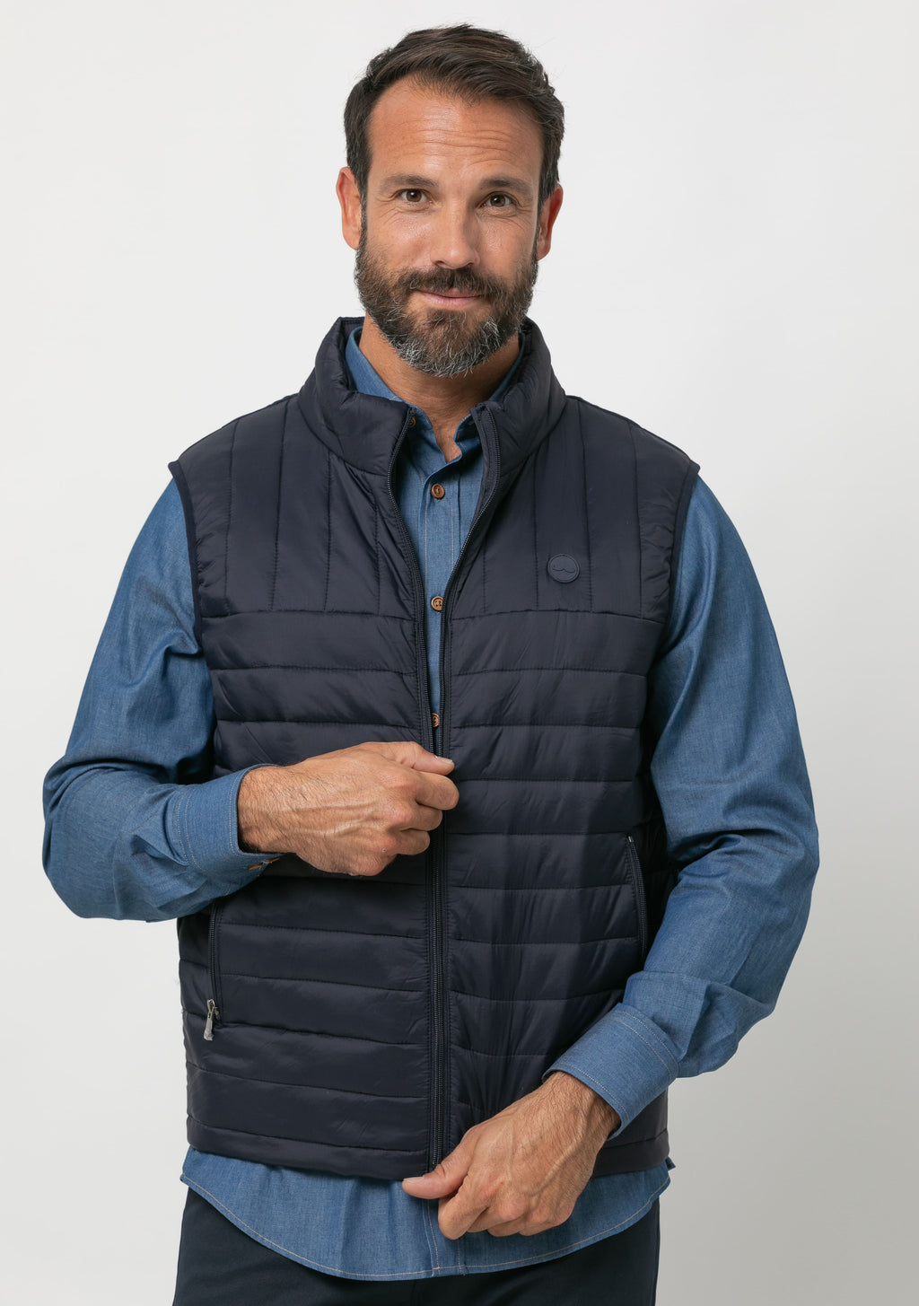 Chaleco nylon s/ cielo outlet