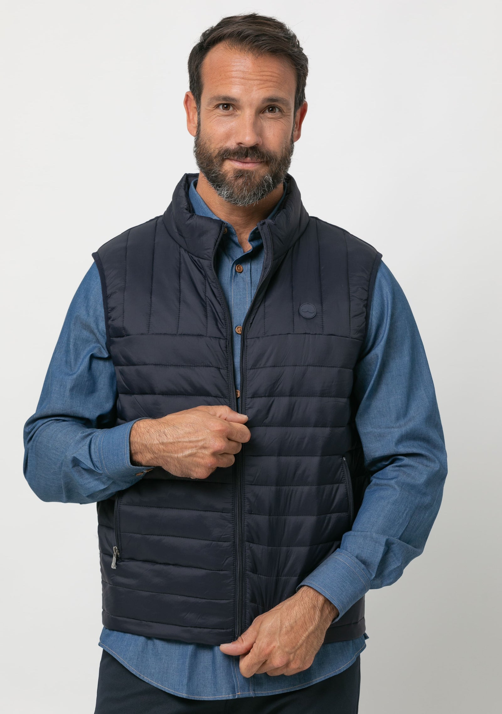 Chaleco nylon s/ cielo outlet