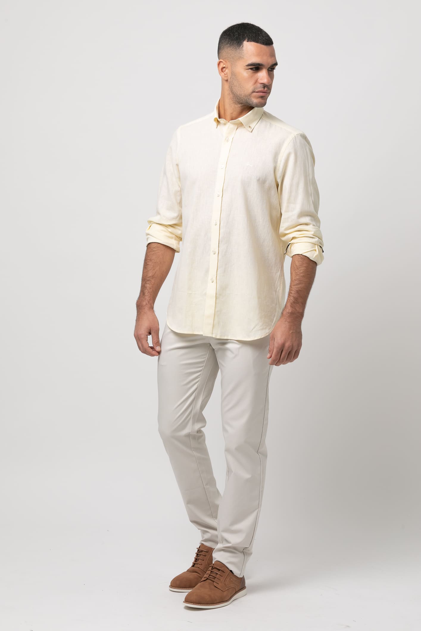 Camisa lino s/ Catolico