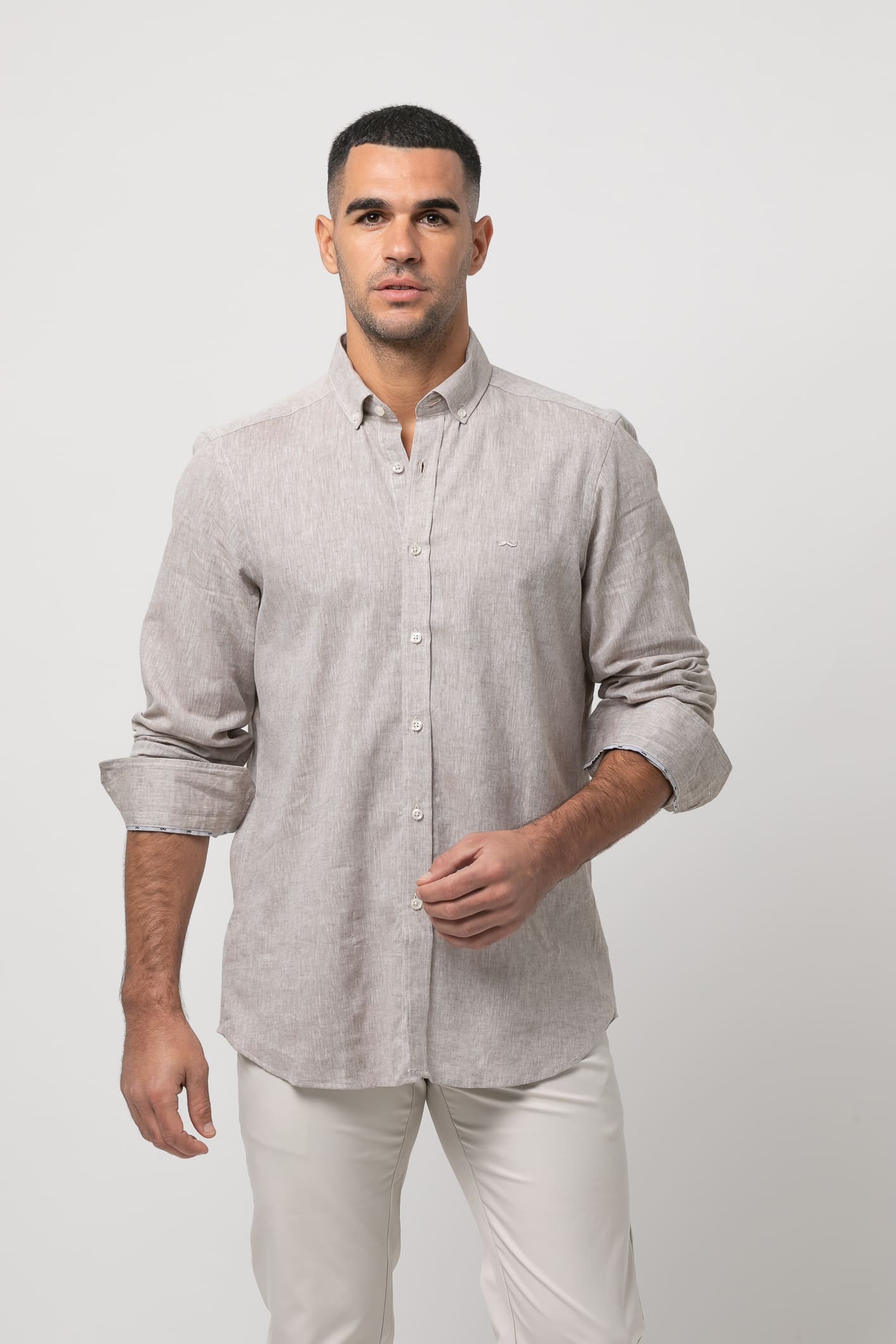 Camisa lino s/ Catolico