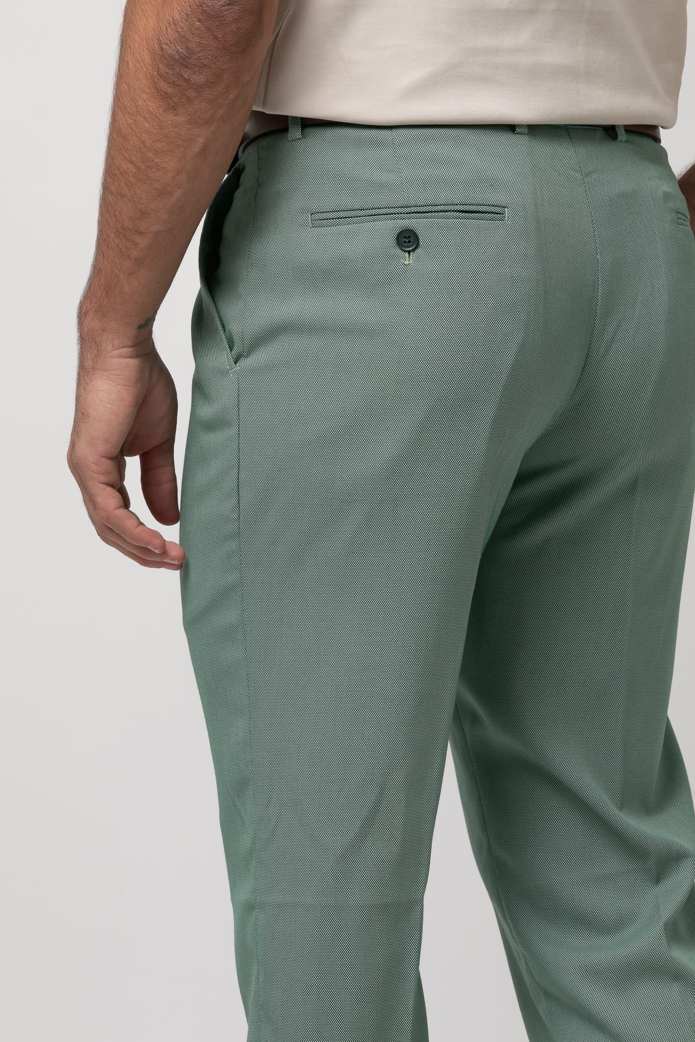 Pantalón vestir ensancha s/ ilustrador