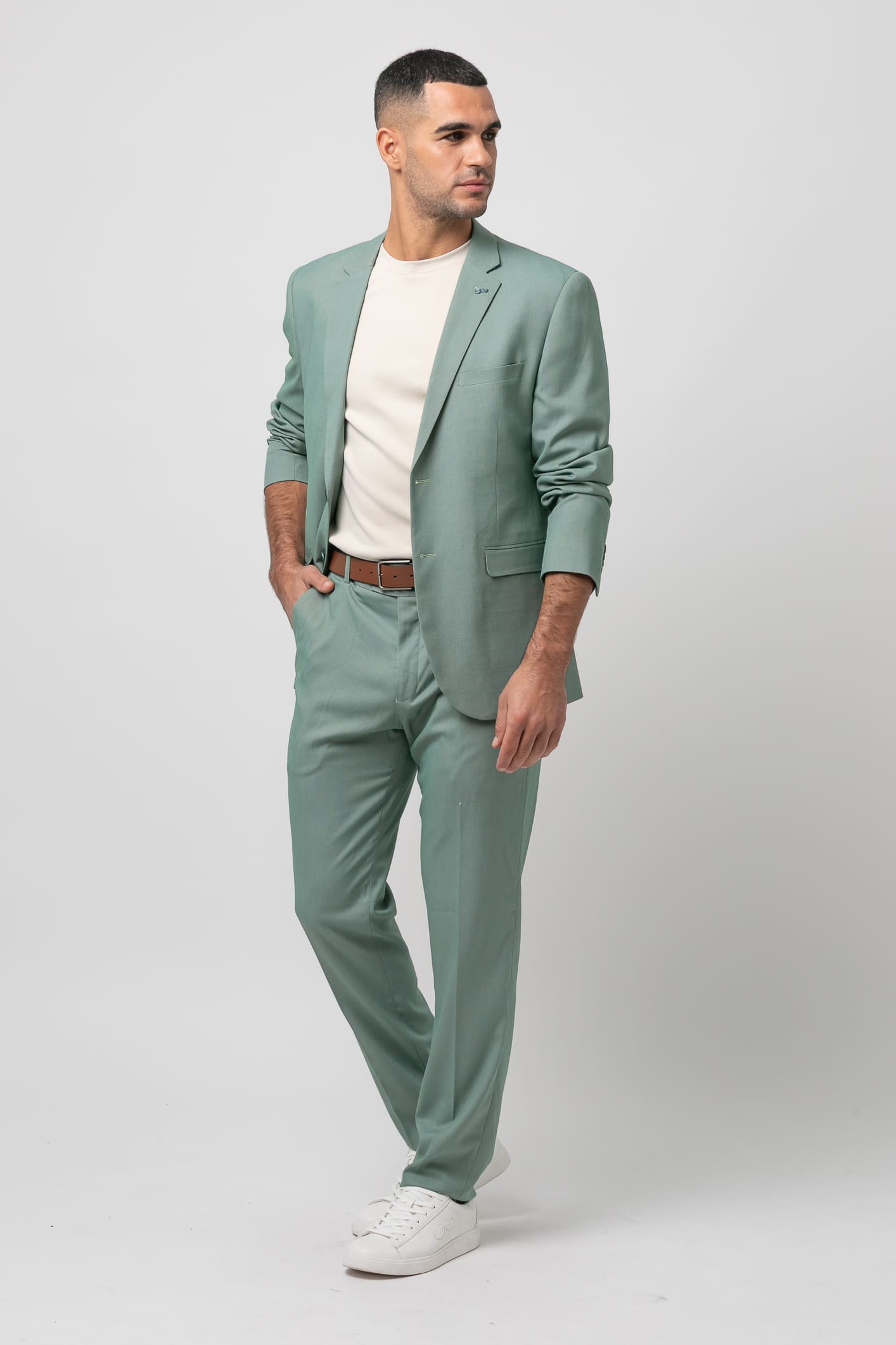 Pantalón vestir ensancha s/ ilustrador