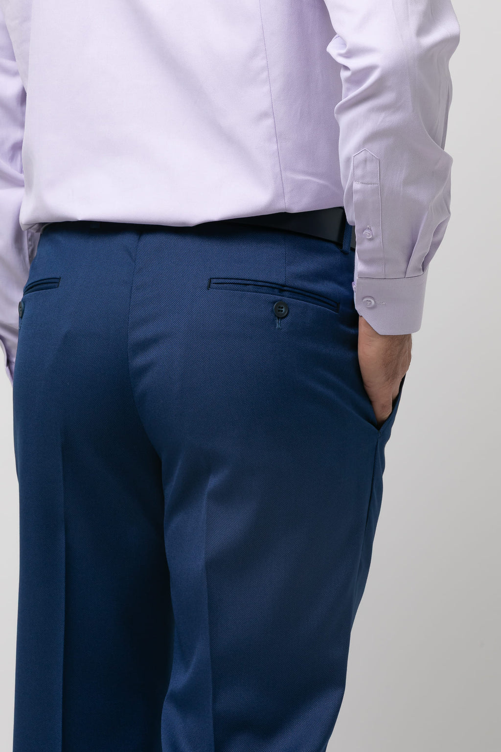 Pantalón vestir ensancha s/ lanero