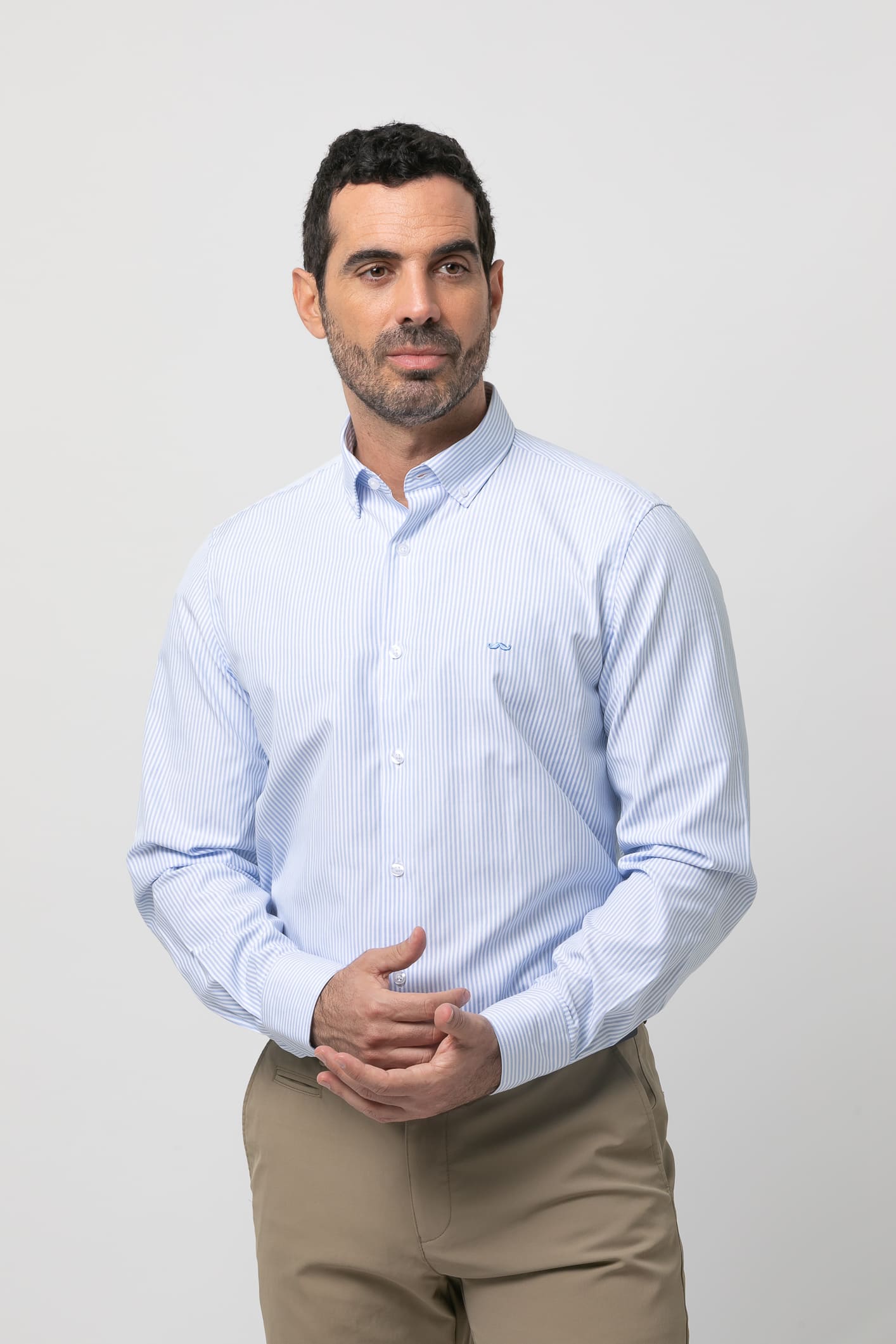 Camisa sport rayas s/ tornero