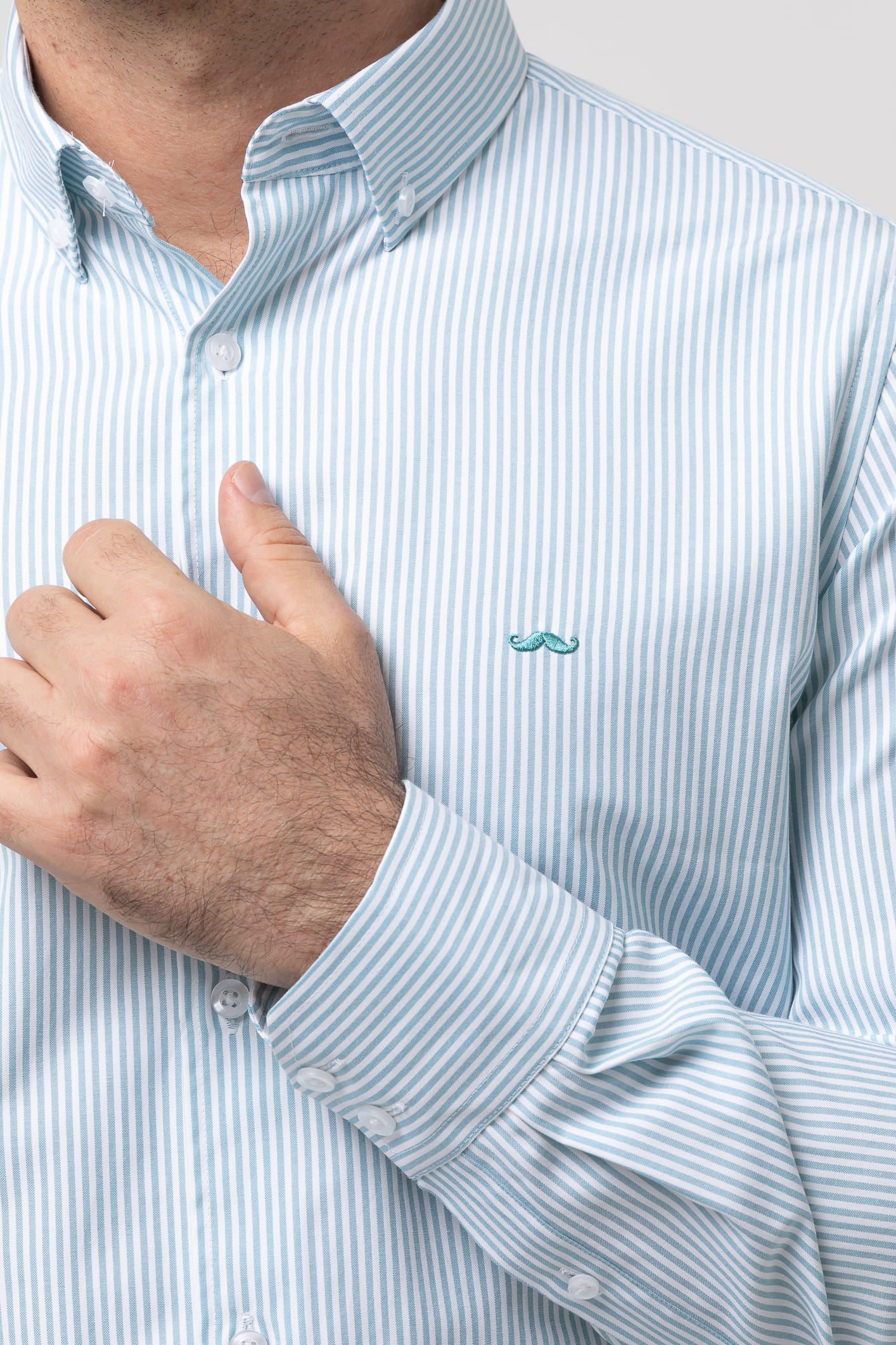 Camisa sport rayas s/ tornero