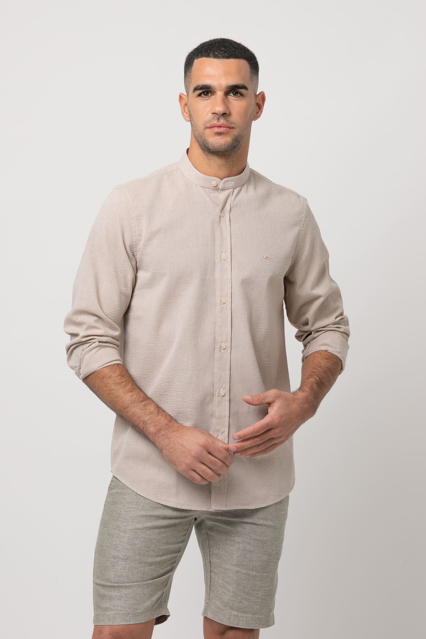 Camisa raya mao s/ recolector