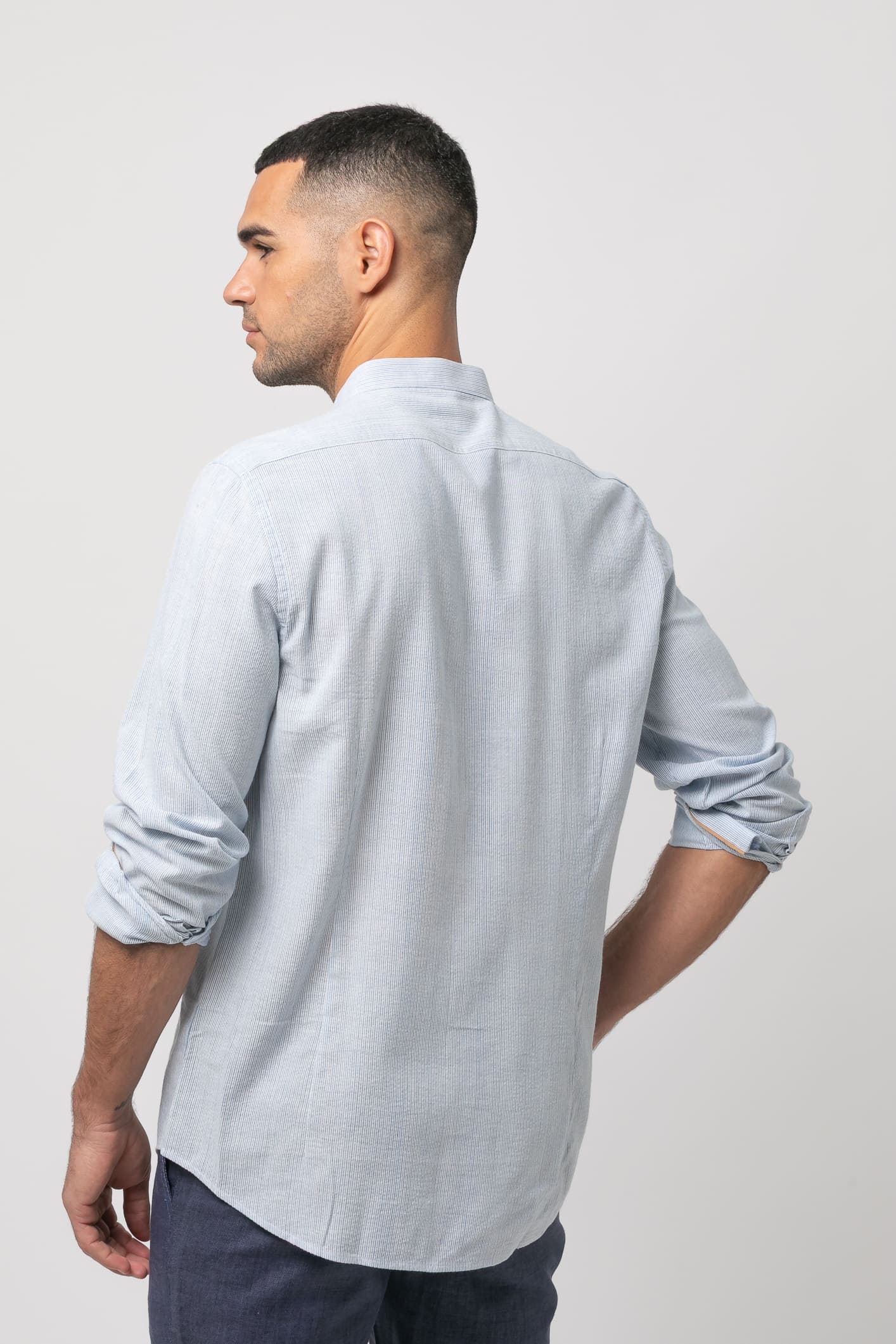 Camisa raya mao s/ recolector