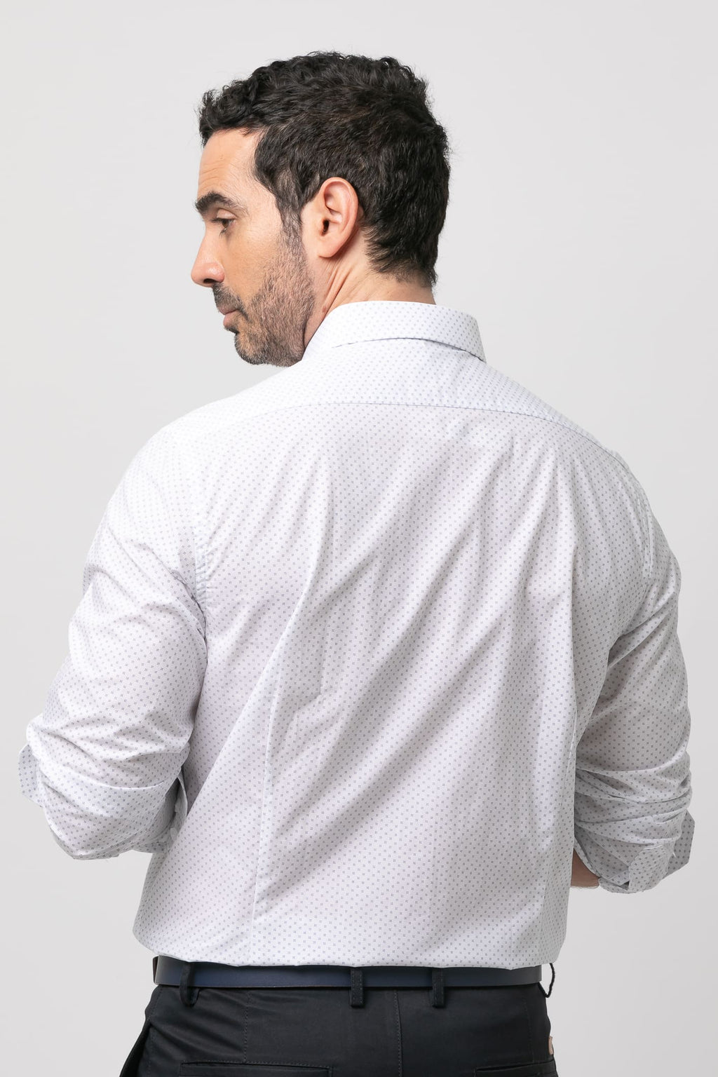 Camisa sport estampada s/ minero