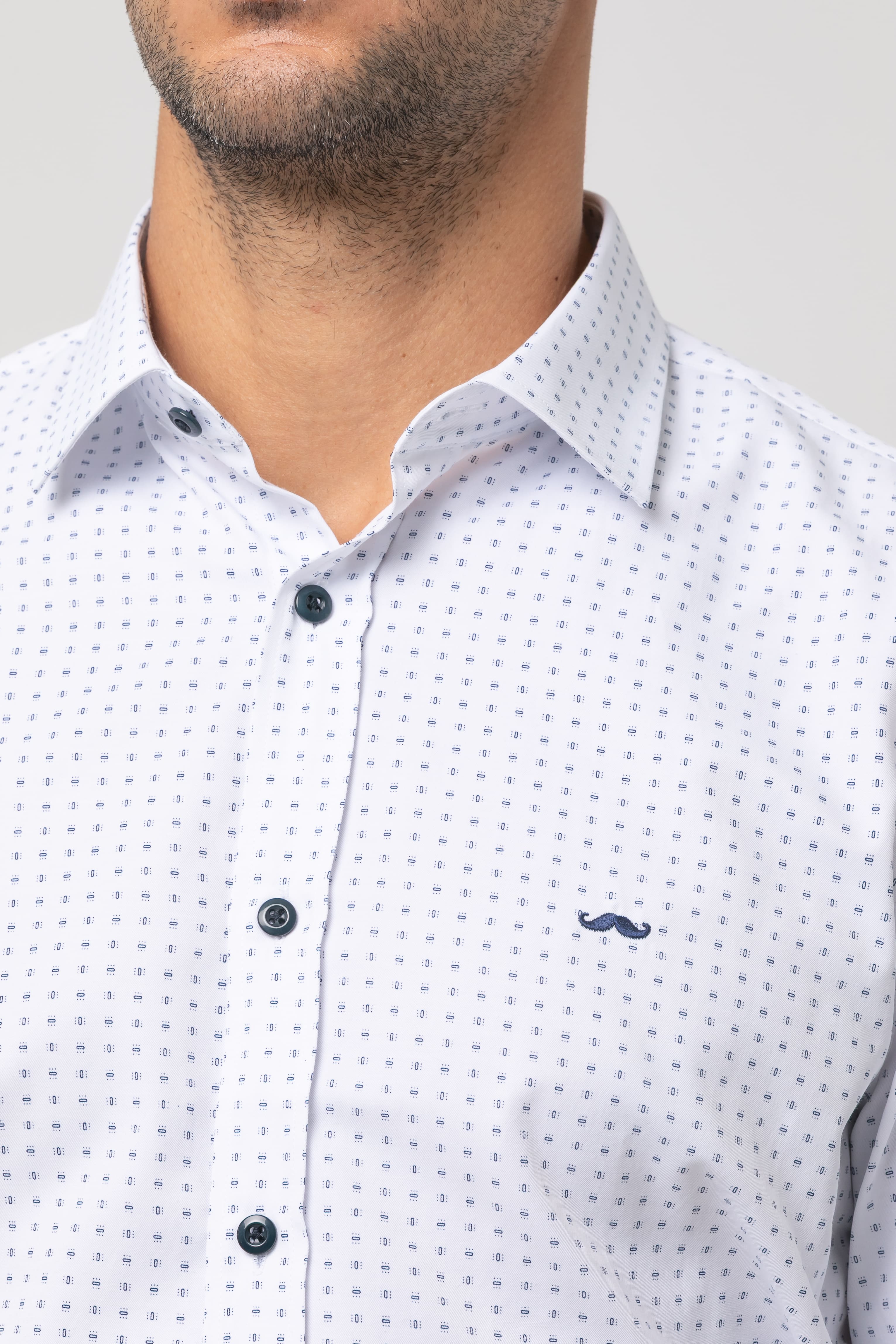 Camisa estam s/ border outlet