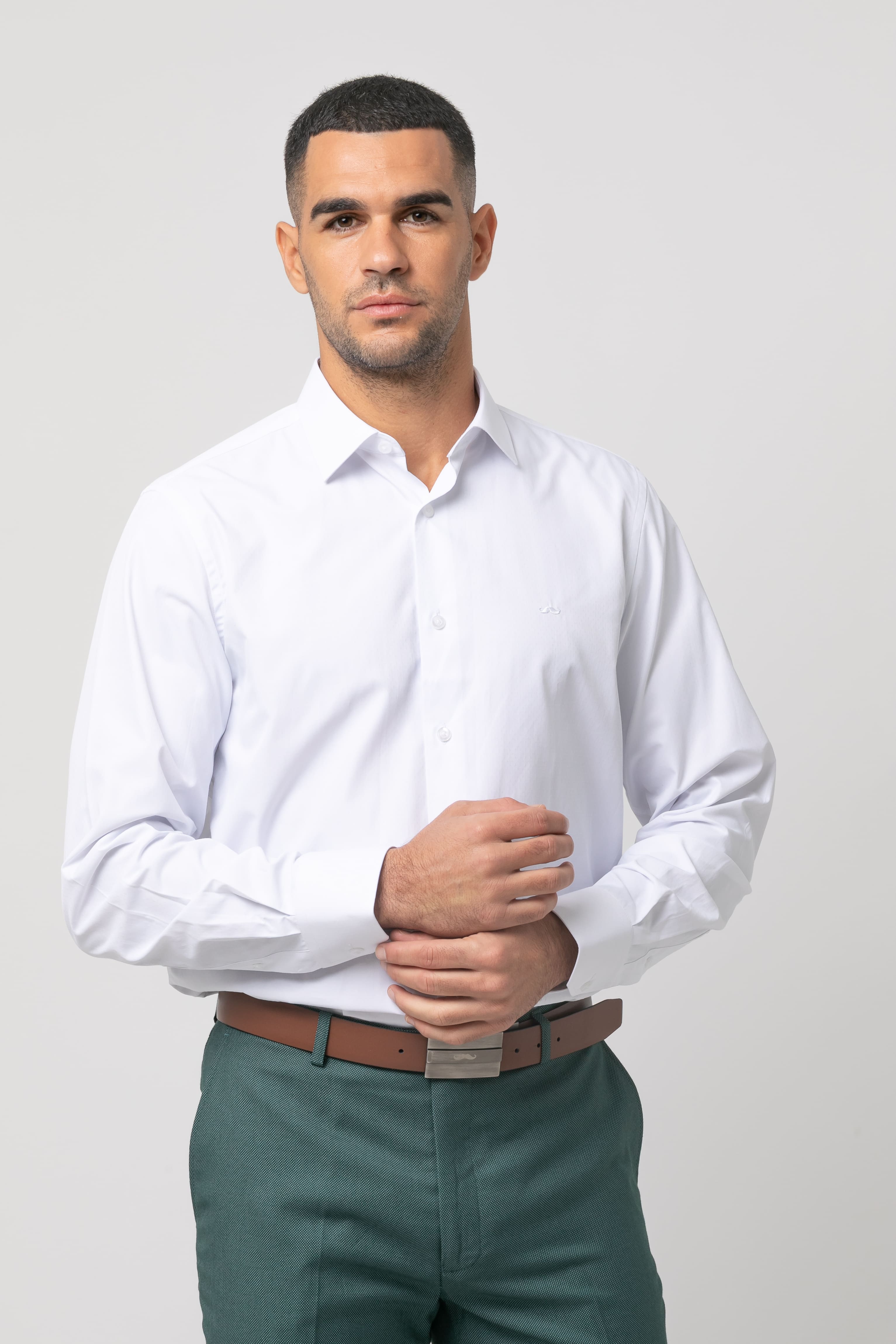 Camisa vestir s/ bichon outlet